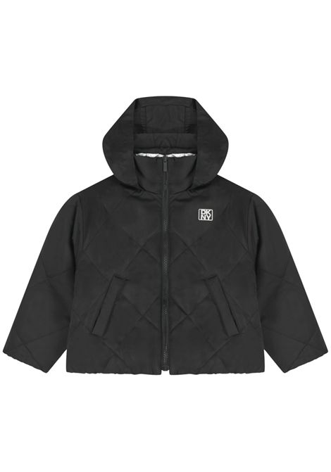 Giubbino bambina argento reversibile DKNY | D62381/SUARGENTO