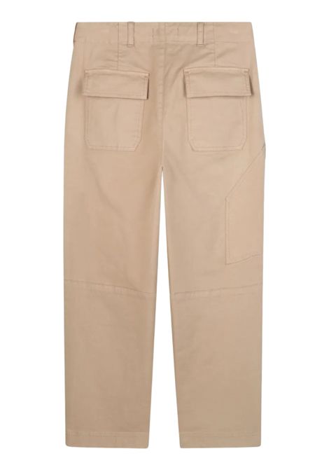 Unisex beige cotton trousers DKNY | D62426/SUBEIGE