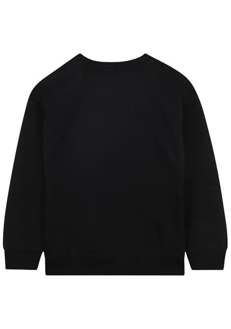 Felpa unisex nera in cotone DKNY | D62451/SUNERO