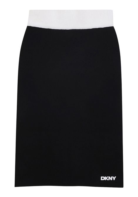 Gonna bambina nera reversibile DKNY | D62486/SUNERO