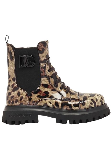 Leopard print amphibian for girls DOLCE E GABBANA | D11360/CELEOPARDATO