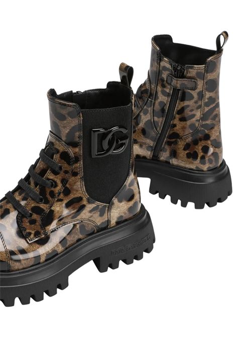 Leopard print amphibian for girls DOLCE E GABBANA | D11360/CELEOPARDATO