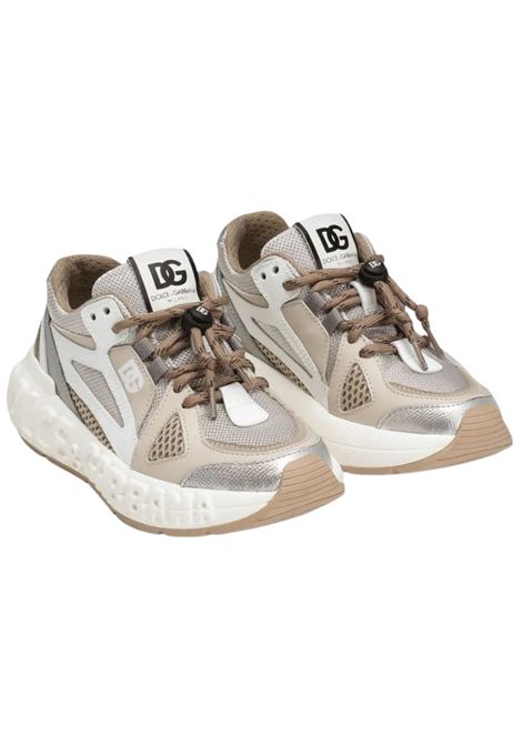 Scarpe bambino bianche DOLCE E GABBANA | DA5290/CEBEIGE