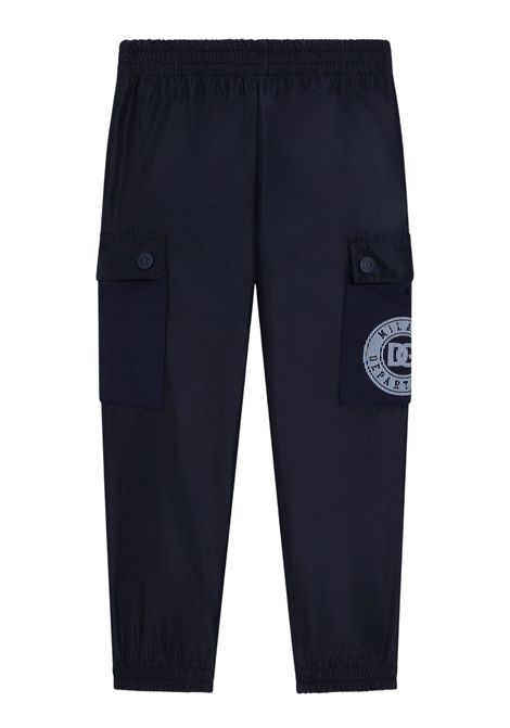 Blue children's trousers DOLCE E GABBANA | GL44P94/MABLU