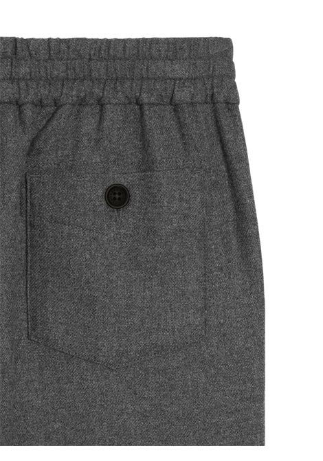 Pantalone bambino grigio in lana DOLCE E GABBANA | GL45P02/MAGRIGIO