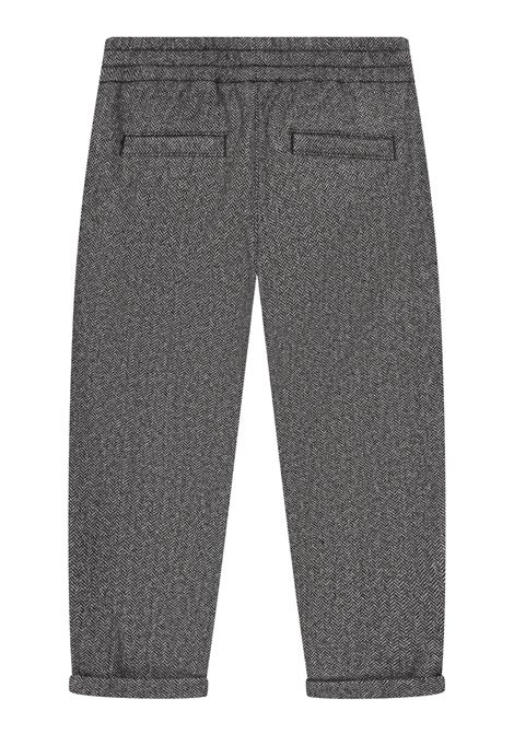 Children's grey wool trousers DOLCE E GABBANA | GL45P05/MAGRIGIO