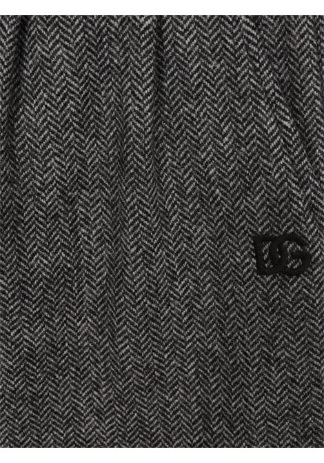 Children's grey wool trousers DOLCE E GABBANA | GL45P05/MAGRIGIO