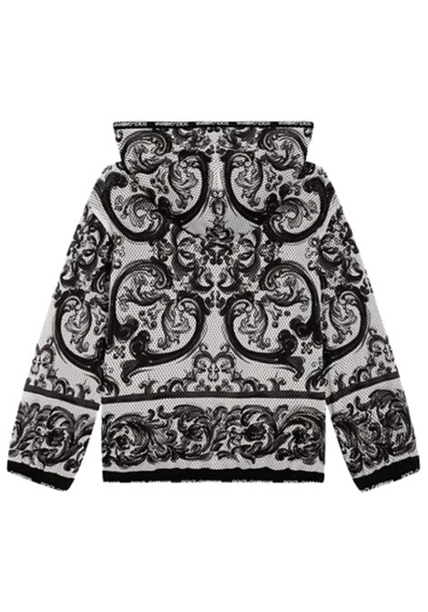 Felpa unisex nero/bianco DOLCE E GABBANA | GL4JC26/MANERO
