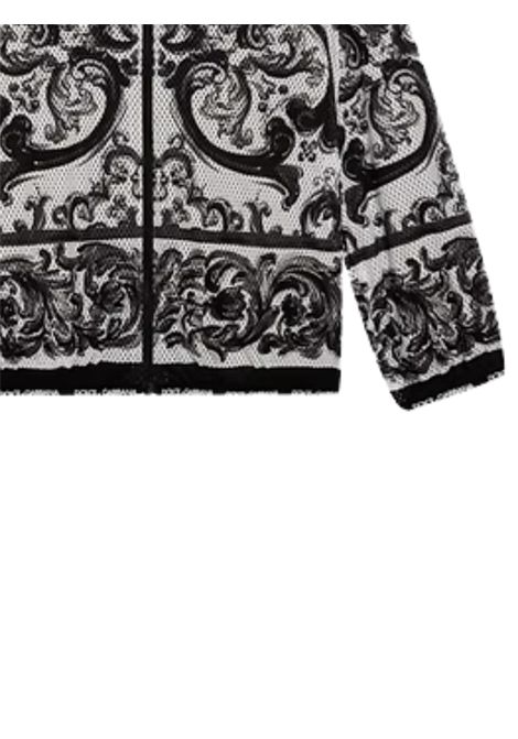 Felpa unisex nero/bianco DOLCE E GABBANA | GL4JC26/MANERO