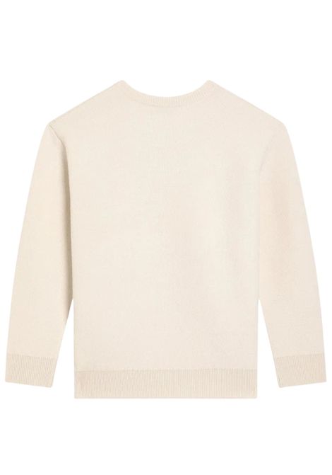 Maglione bambino beige in lana DOLCE E GABBANA | GL4KWE2/MABEIGE