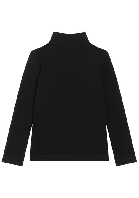 Lupetto bambina nero in cotone DOLCE E GABBANA | GL5JTLE/MANERO