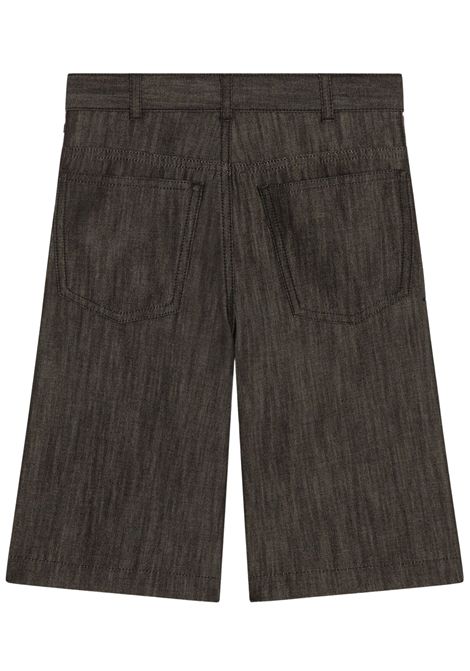 Black majolica children's Bermuda shorts DOLCE E GABBANA | L43Q29/CENERO