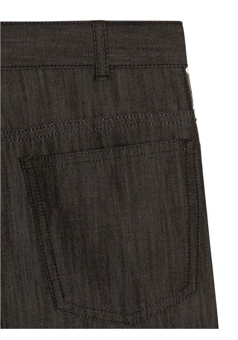 Black majolica children's Bermuda shorts DOLCE E GABBANA | L43Q29/CENERO