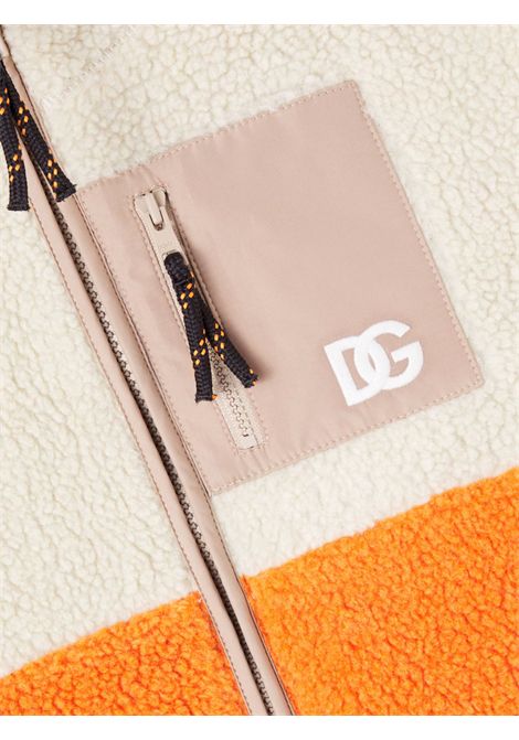 Beige children's jacket DOLCE E GABBANA | L4JB7V/CEBEIGE