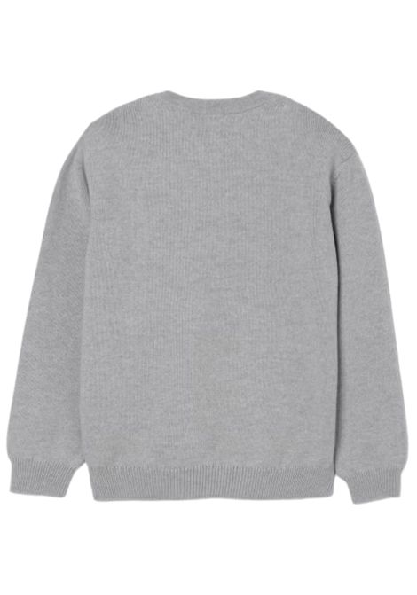 Grey wool sweater for children DOLCE E GABBANA | L4KWE2/CEGRIGIO