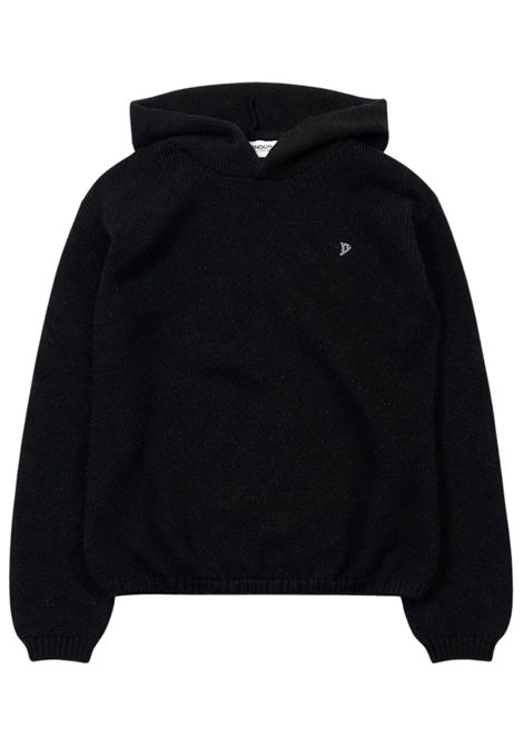 Maglione bambina nero in lana DONDUP | DFMA014NERO