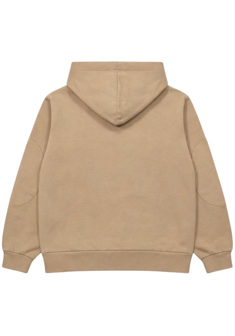 Felpa bambino beige in cotone DONDUP | DMFE018/SUBEIGE