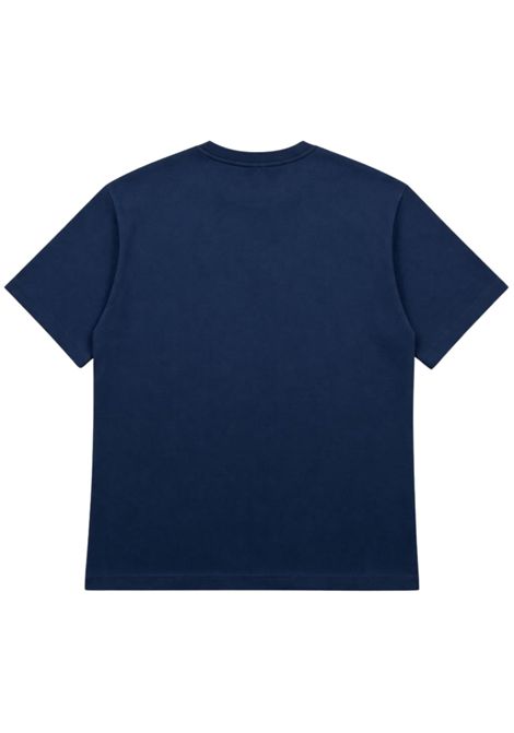 Blue cotton T-shirt for children DONDUP | DMTS034/SUBLU