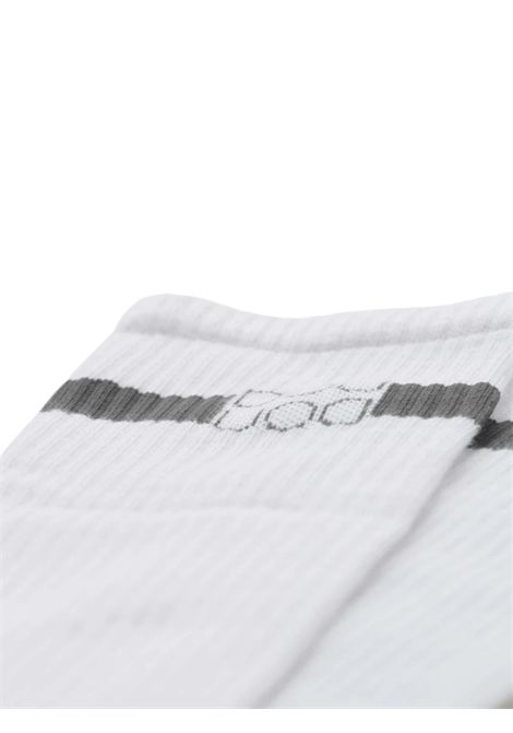 Calzini unisex bianchi in cotone Dou dou | DS0P10/ANBIANCO