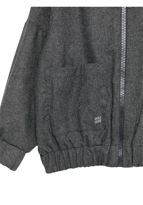 Felpa bambina in misto lana Dou dou | DX4A50/ANGRIGIO