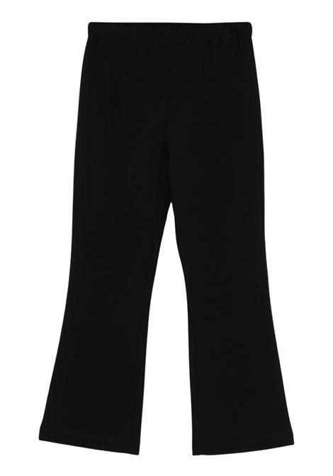 Pantalone bambina nero in viscosa Dou dou | DX6A11/ANNERO