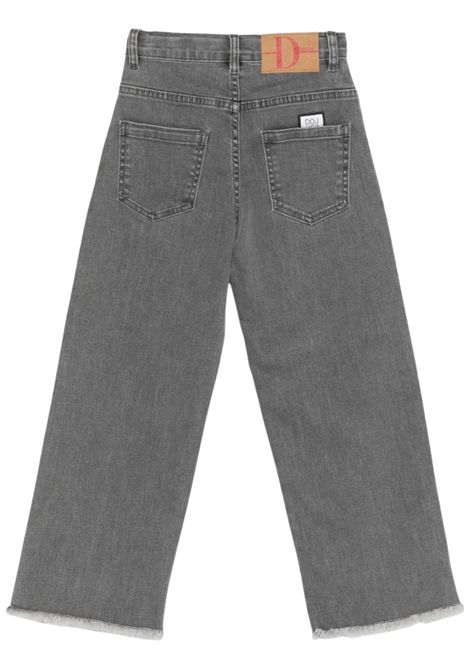 Jeans bambina grigio in cotone Dou dou | DX6P50/ANGRIGIO