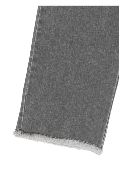 Jeans bambina grigio in cotone Dou dou | DX6P50/ANGRIGIO