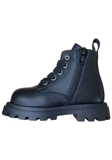 Unisex black leather amphibians DSQUARED2 | 81387/PIANERO