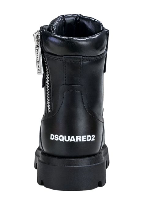 Unisex black leather amphibians DSQUARED2 | 81538/PIANERO