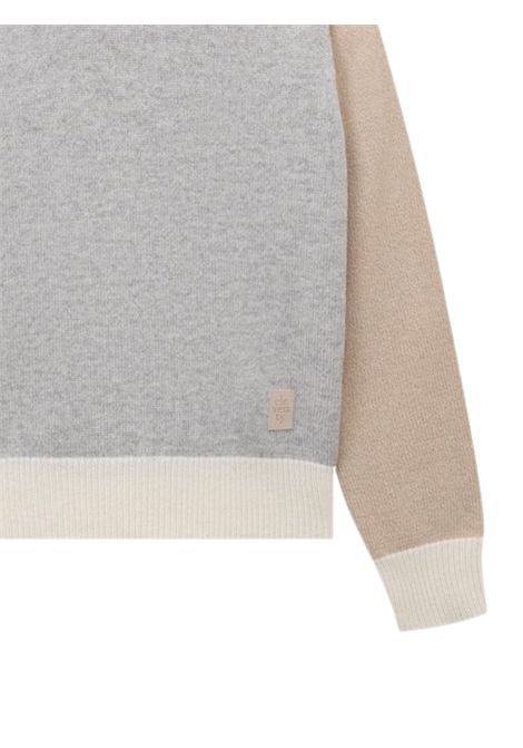 Maglione bambino grigio in lana Eleventy Milano | ET9P10/SUGRIGIO