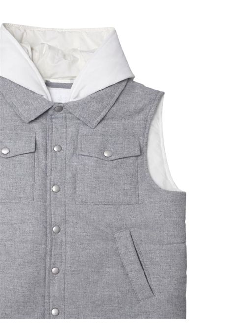 Smanicato bambino in misto lana Eleventy Milano | EV2P92/SUGRIGIO