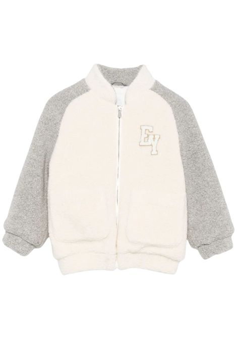 Giubbino unisex panna in lana Eleventy Milano | EX2P27/ANPANNA