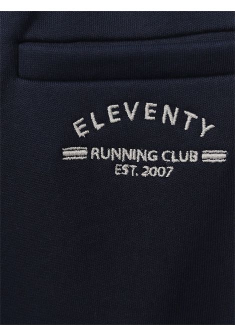 Pantalone bambino blu in cotone Eleventy Milano | EX3920/ANBLU