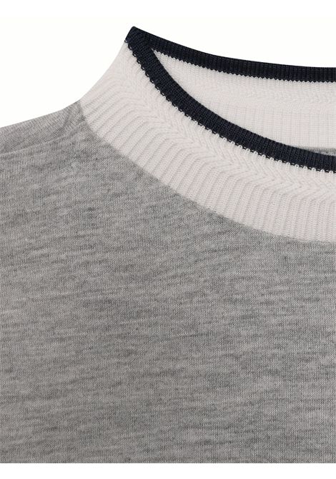 T-shirt bambino grigia in cotone Eleventy Milano | EX8P41Z/ANGRIGIO
