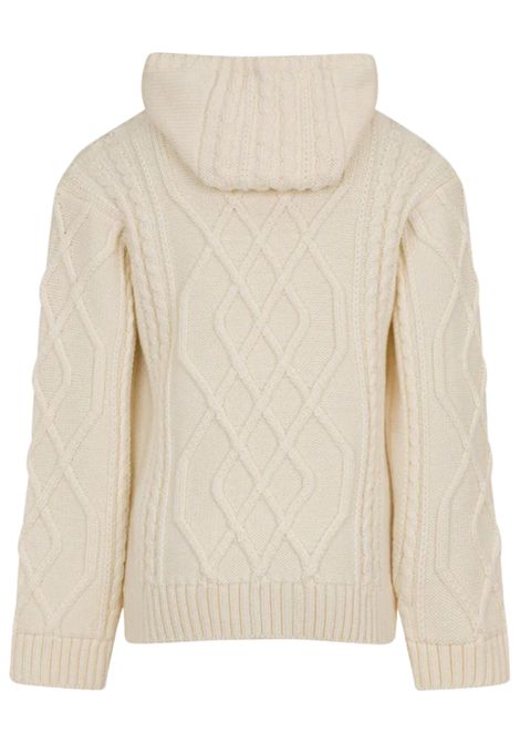 Maglione bambino panna in lana Eleventy Milano | EX9A20W/ANPANNA