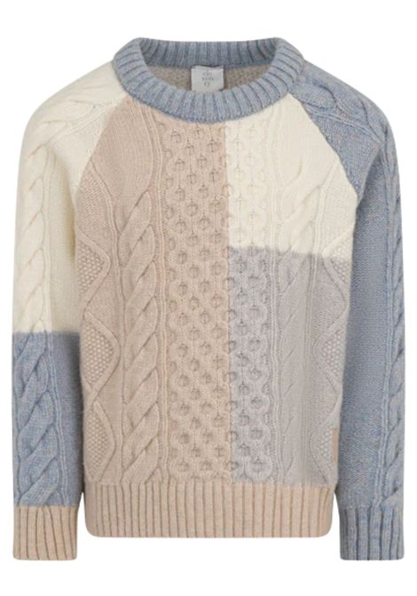 Maglione bambino multicolor in lana Eleventy Milano | EX9P00W/ANMULTICOLOR