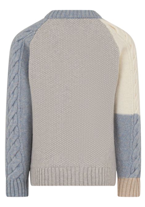 Maglione bambino multicolor in lana Eleventy Milano | EX9P00W/ANMULTICOLOR