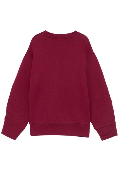 Felpa bambina bordeau in cotone ElISABETTA FRANCHI | EFFE159/SUBORDEAU
