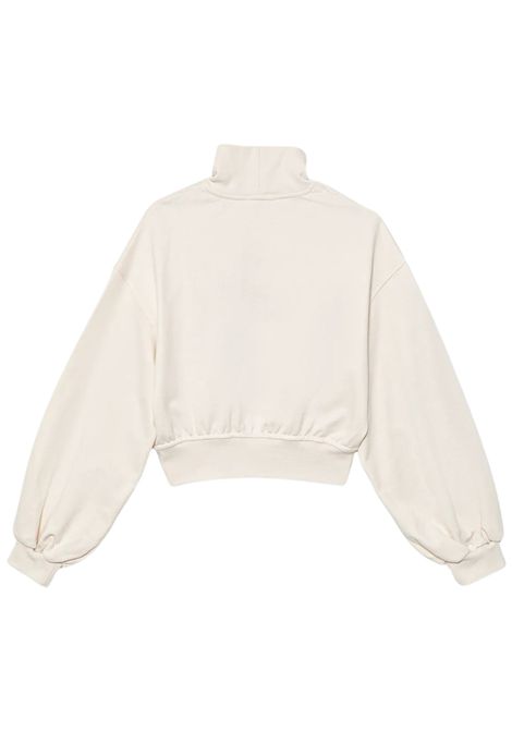 Felpa bambina panna in cotone ElISABETTA FRANCHI | EFFE160/SUPANNA