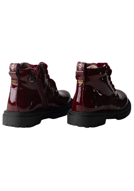 Scarpe bambina bordeau in pelle verniciata ElISABETTA FRANCHI | F1A5E0381/PIABORDEAU
