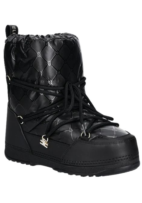 Scarponi da neve bambina neri ElISABETTA FRANCHI | F4A6E0457/PIANERO