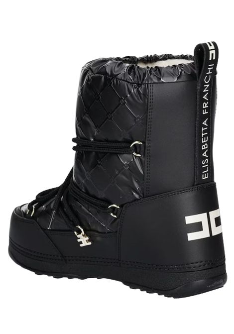Scarponi da neve bambina neri ElISABETTA FRANCHI | F4A6E0457/PIANERO