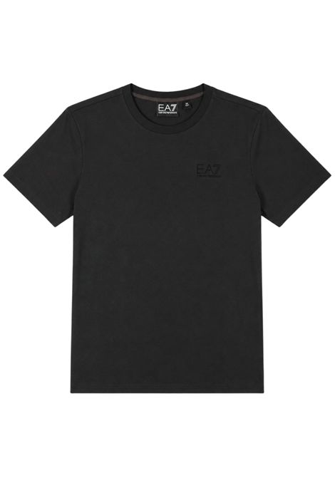 T-shirt bambino grigia in cotone EMPORIO ARMANI | 7B000020GRIGIO