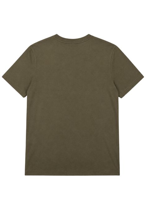 T-shirt bambino verde in cotone EMPORIO ARMANI | 7B000020VERDE