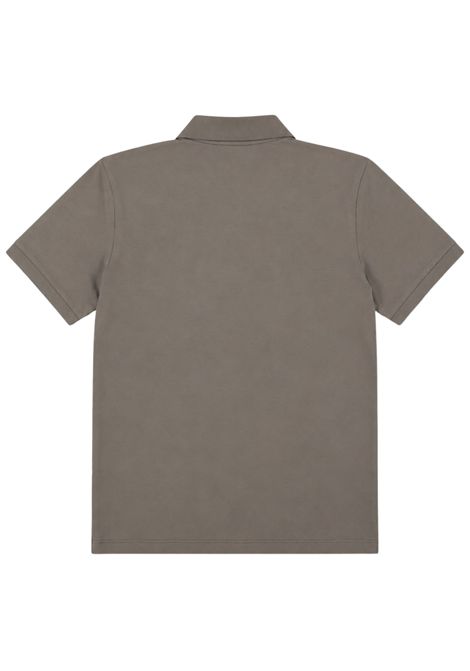 Polo bambino grigia in cotone EMPORIO ARMANI | 7B000022GRIGIO