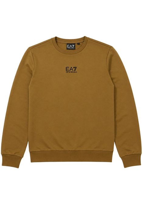 Green cotton sweatshirt for children EMPORIO ARMANI | 7B000025VERDE