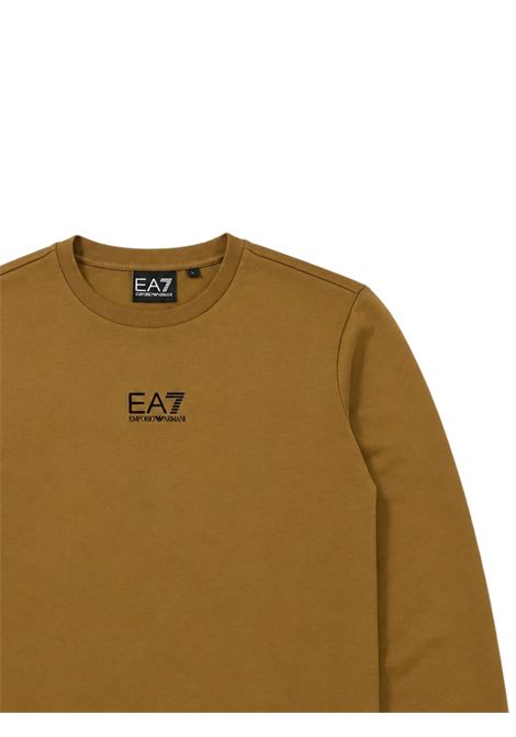 Green cotton sweatshirt for children EMPORIO ARMANI | 7B000025VERDE