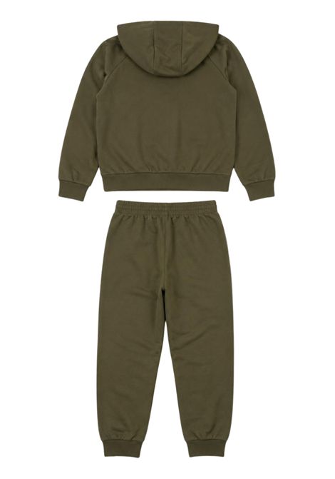 Green cotton baby set EMPORIO ARMANI | 7B0000311VERDE