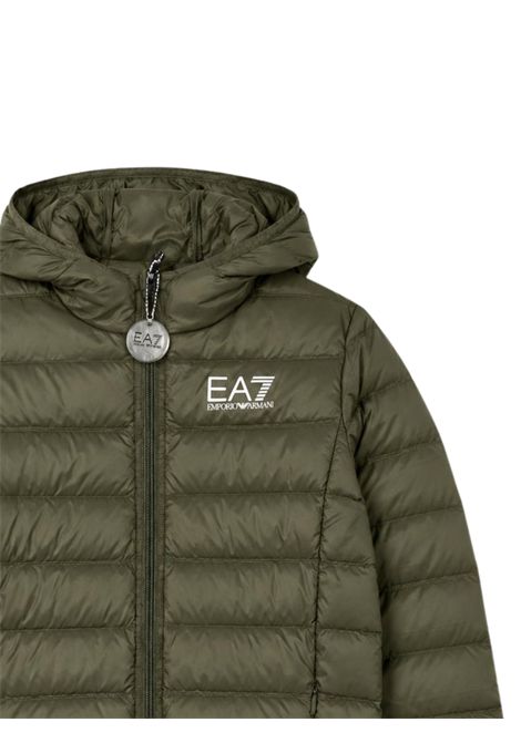 Giubbino bambino verde imbottito EMPORIO ARMANI | 7B000035VERDE