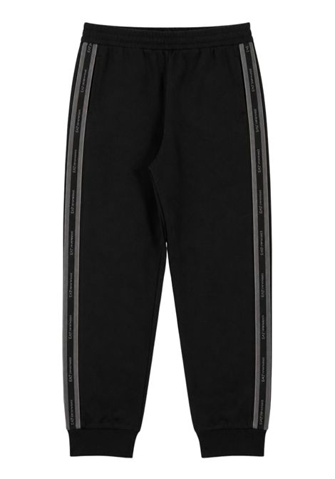 Pantalone bambino nero in cotone EMPORIO ARMANI | 7B000274NERO